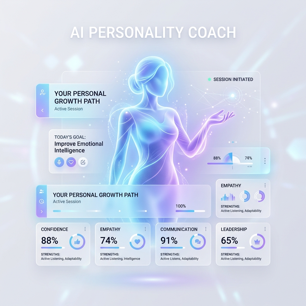 AI Personality Coach Interface